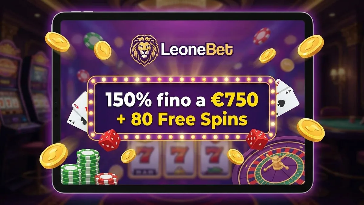 LeoneBet offerta casinò