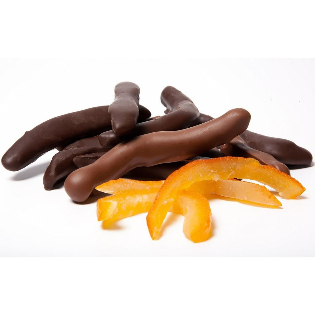 Filetti di Arancia ricoperti di Cioccolato 100g