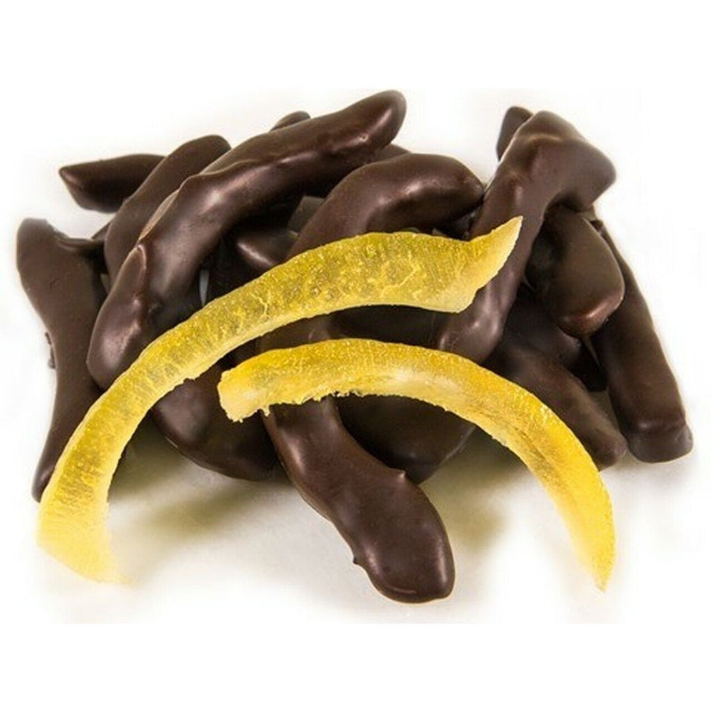Filetti di Limone ricoperti di Cioccolato 100g